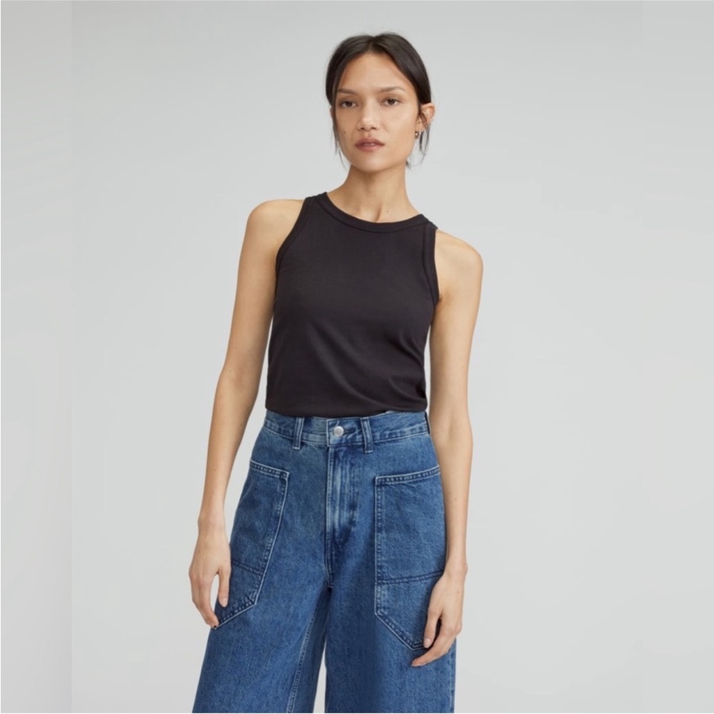 Everlane The Organic Cotton Cutaway Tank